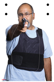 Handgun Threat 15 - Card Stock